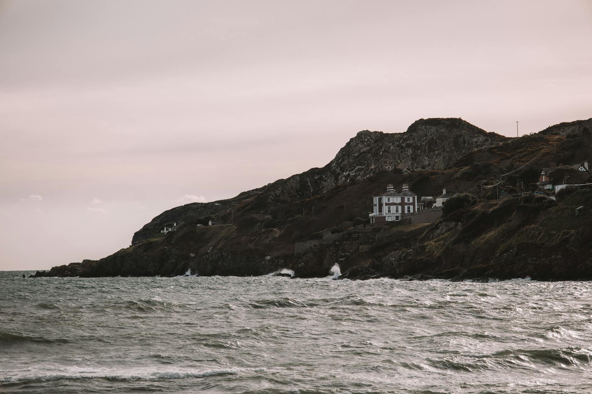 The scenic coastal path between Bray and Greystones