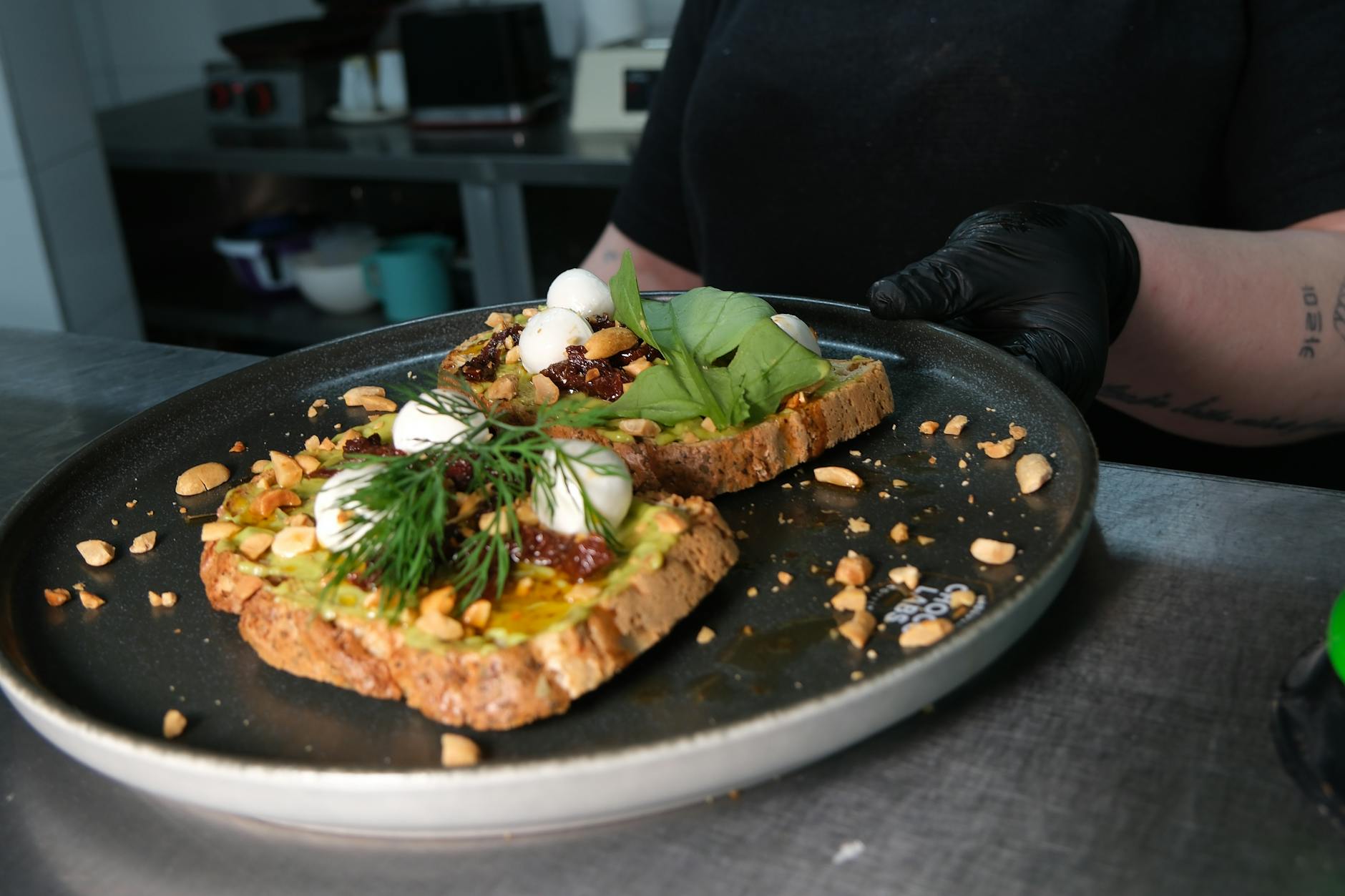 Brunch served at a popular Dublin restaurant