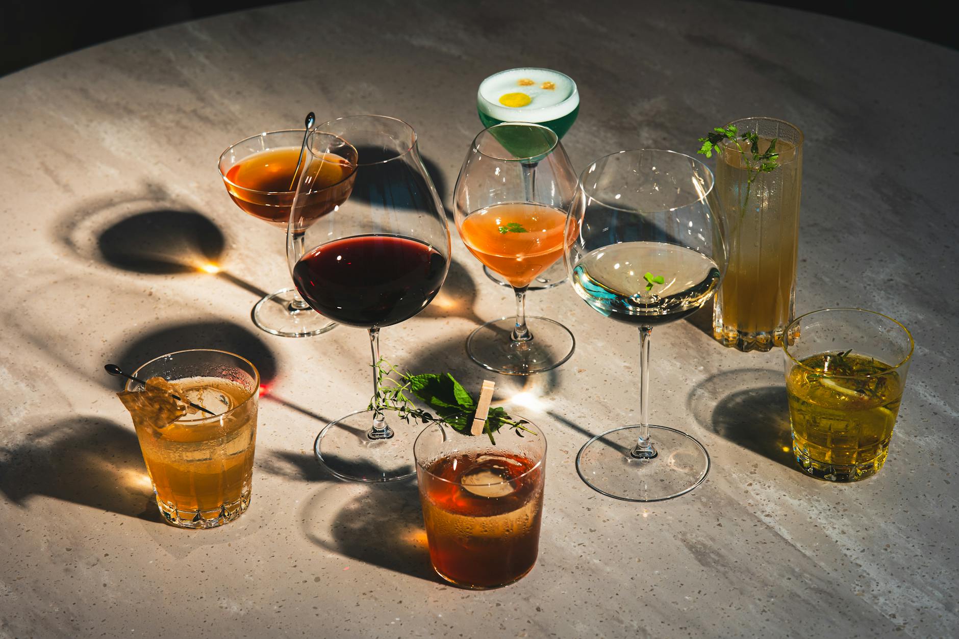 Happy hour drinks