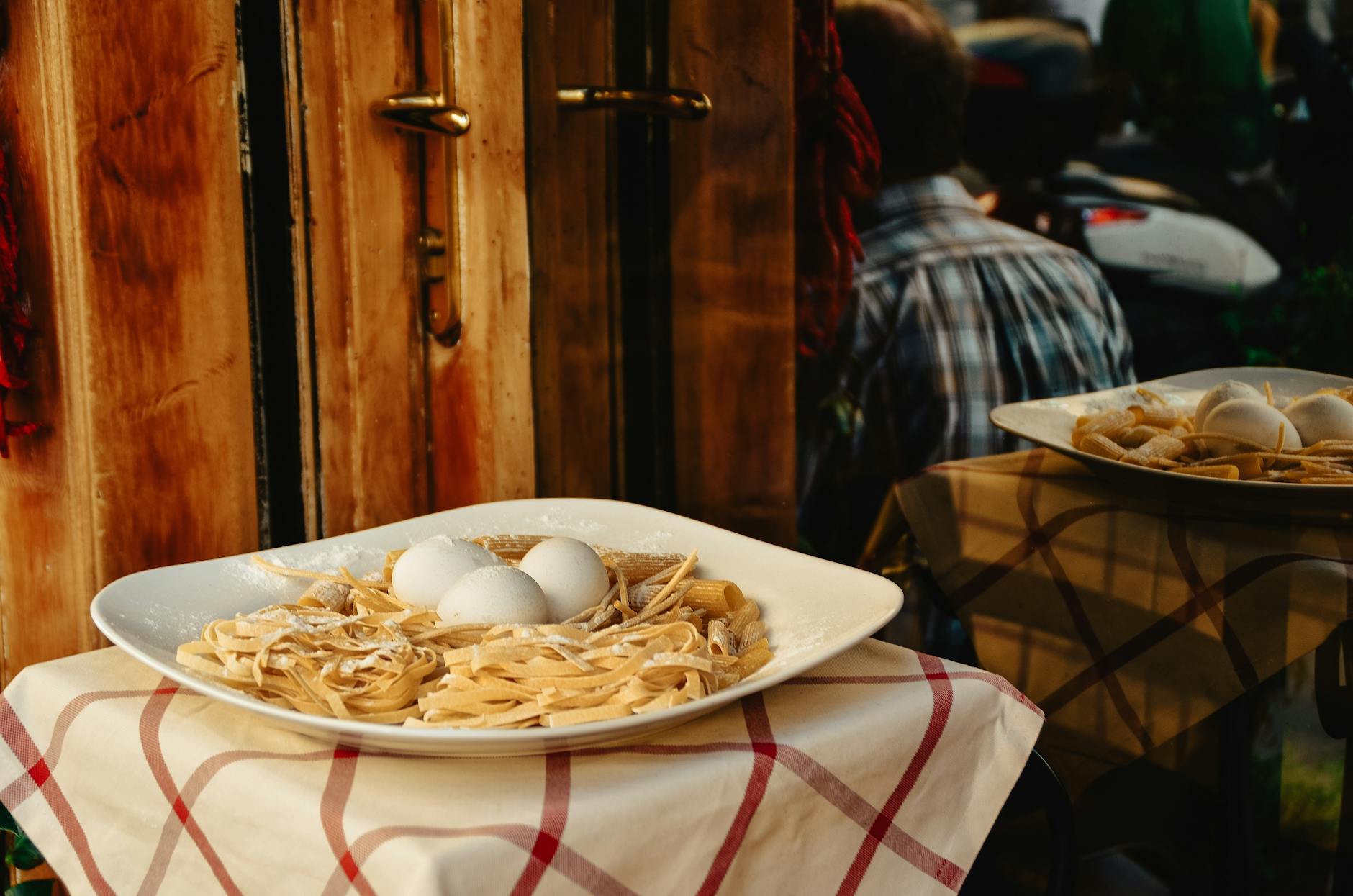 Italian pasta dish at a Dublin restaurant