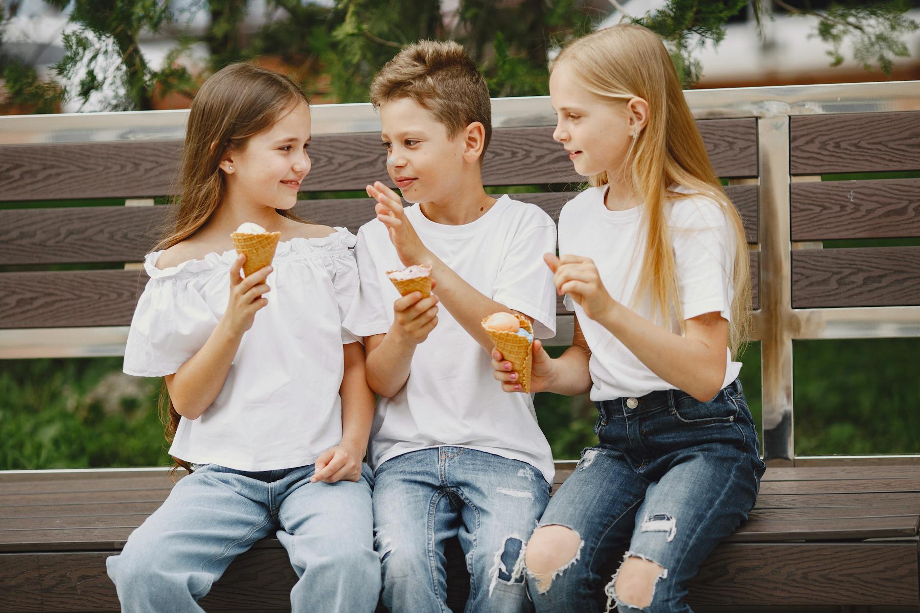 Children in a Dublin park
