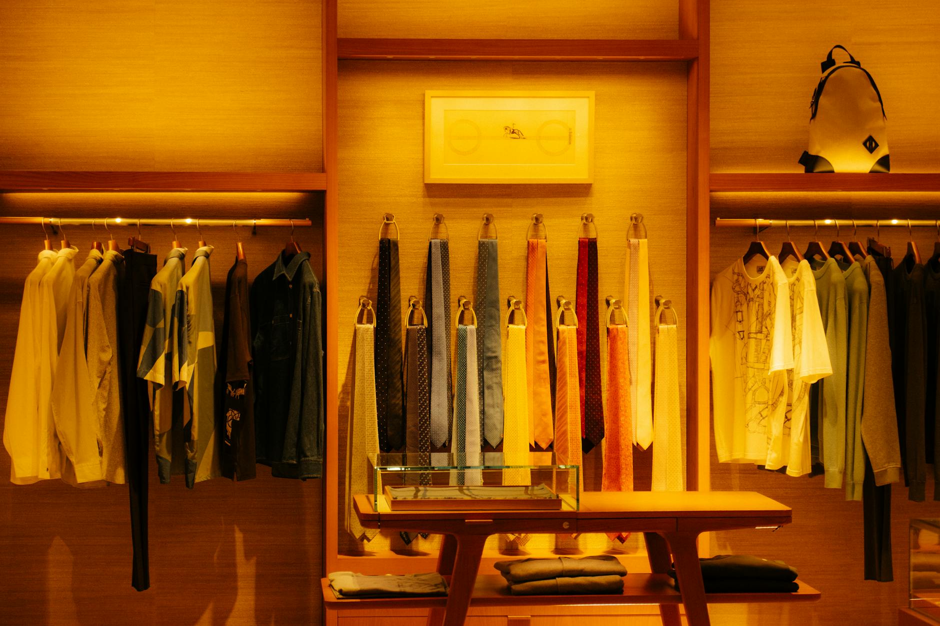Designer fashion store