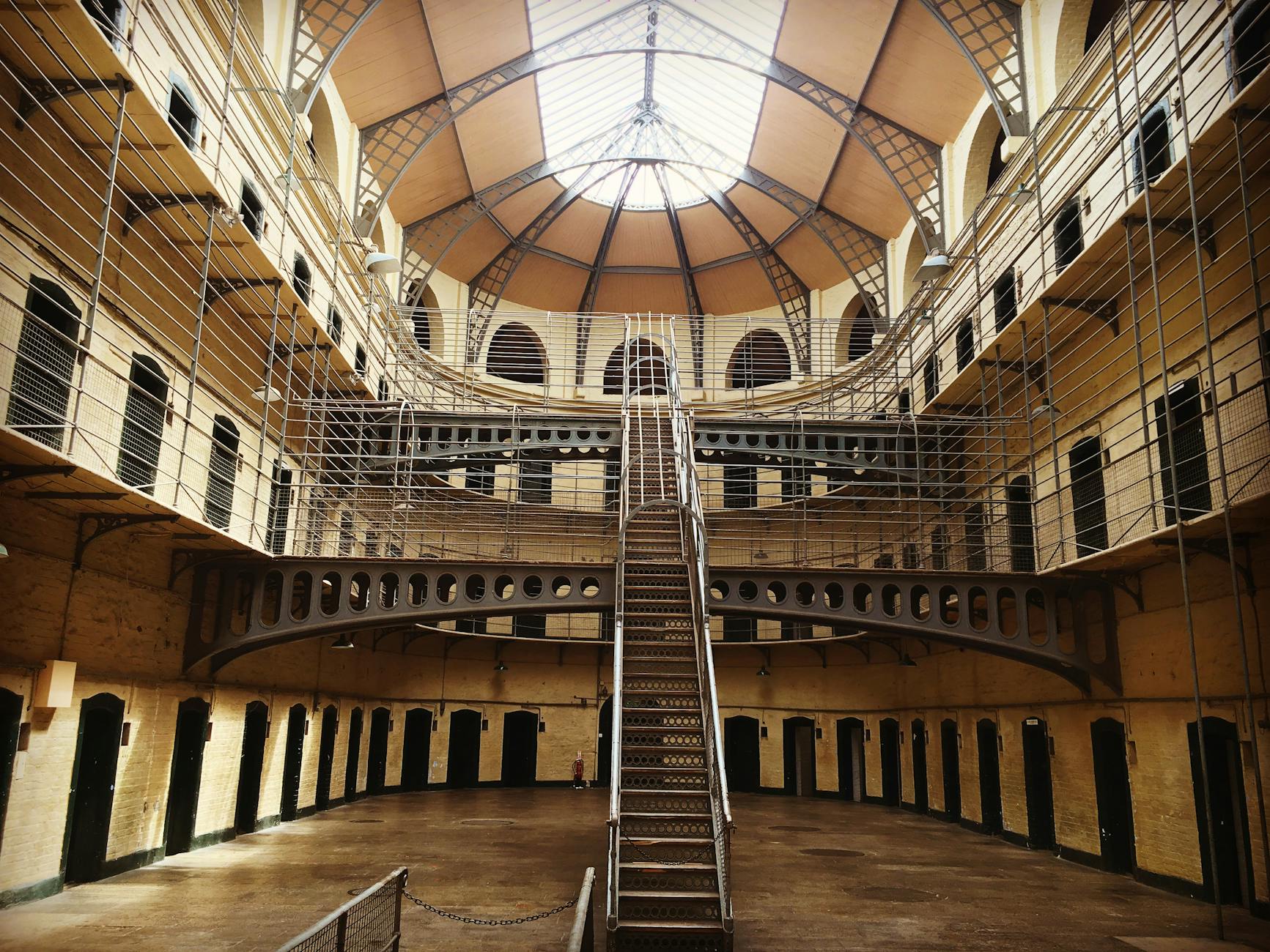 Kilmainham Gaol historic prison museum in Dublin Ireland