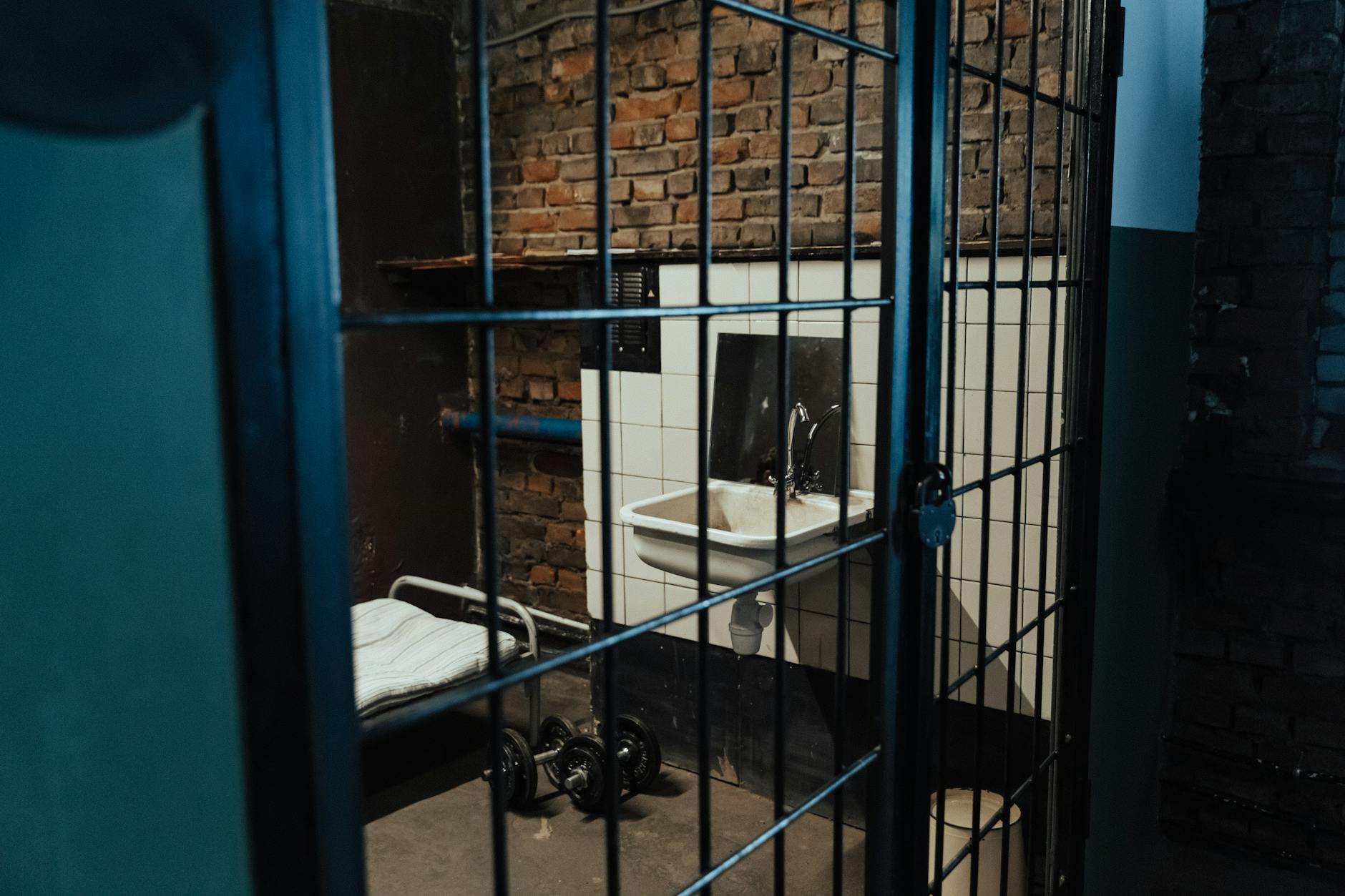 Empty prison cell at Kilmainham Gaol