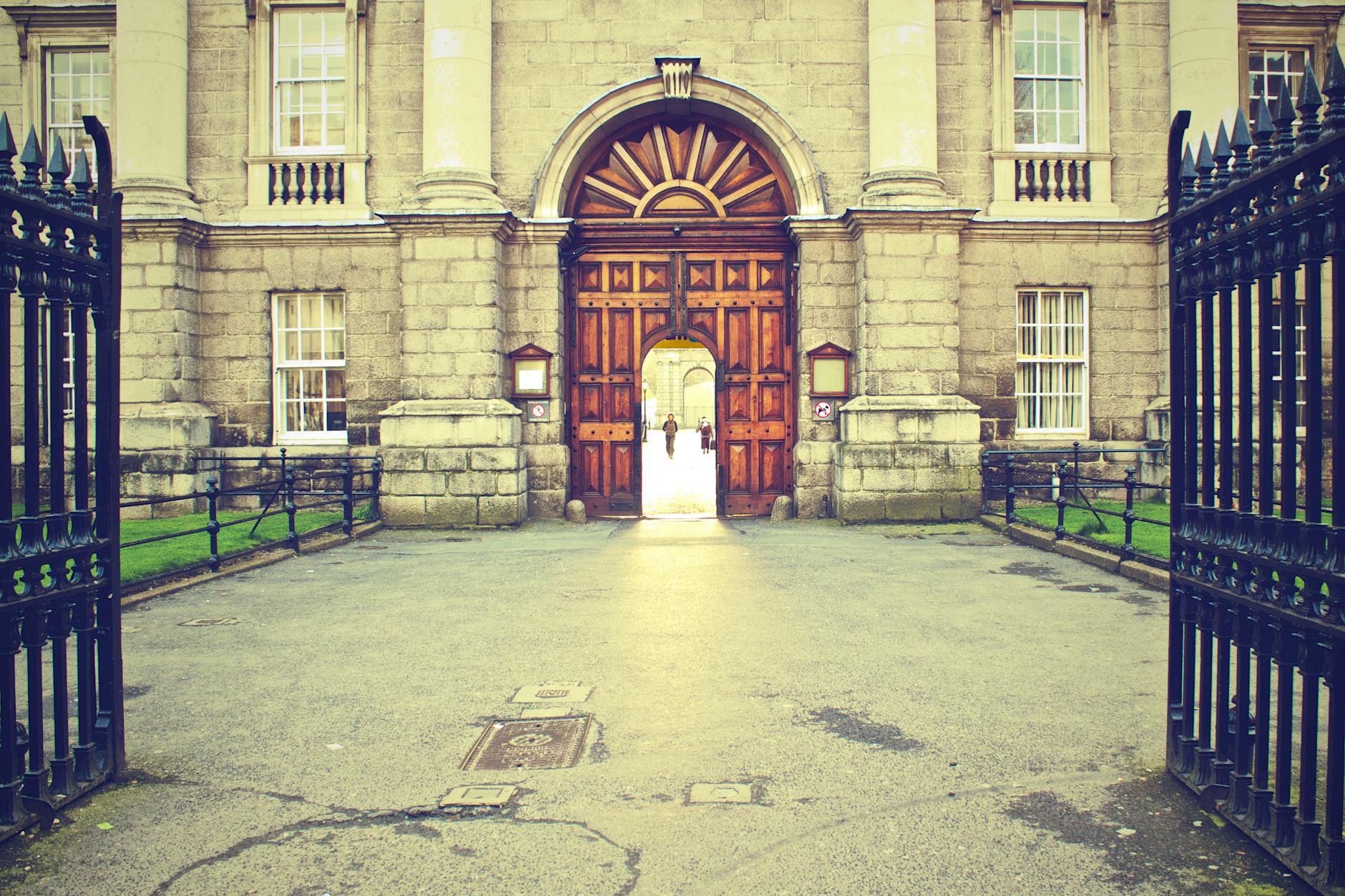 Trinity College Dublin near Grafton Street