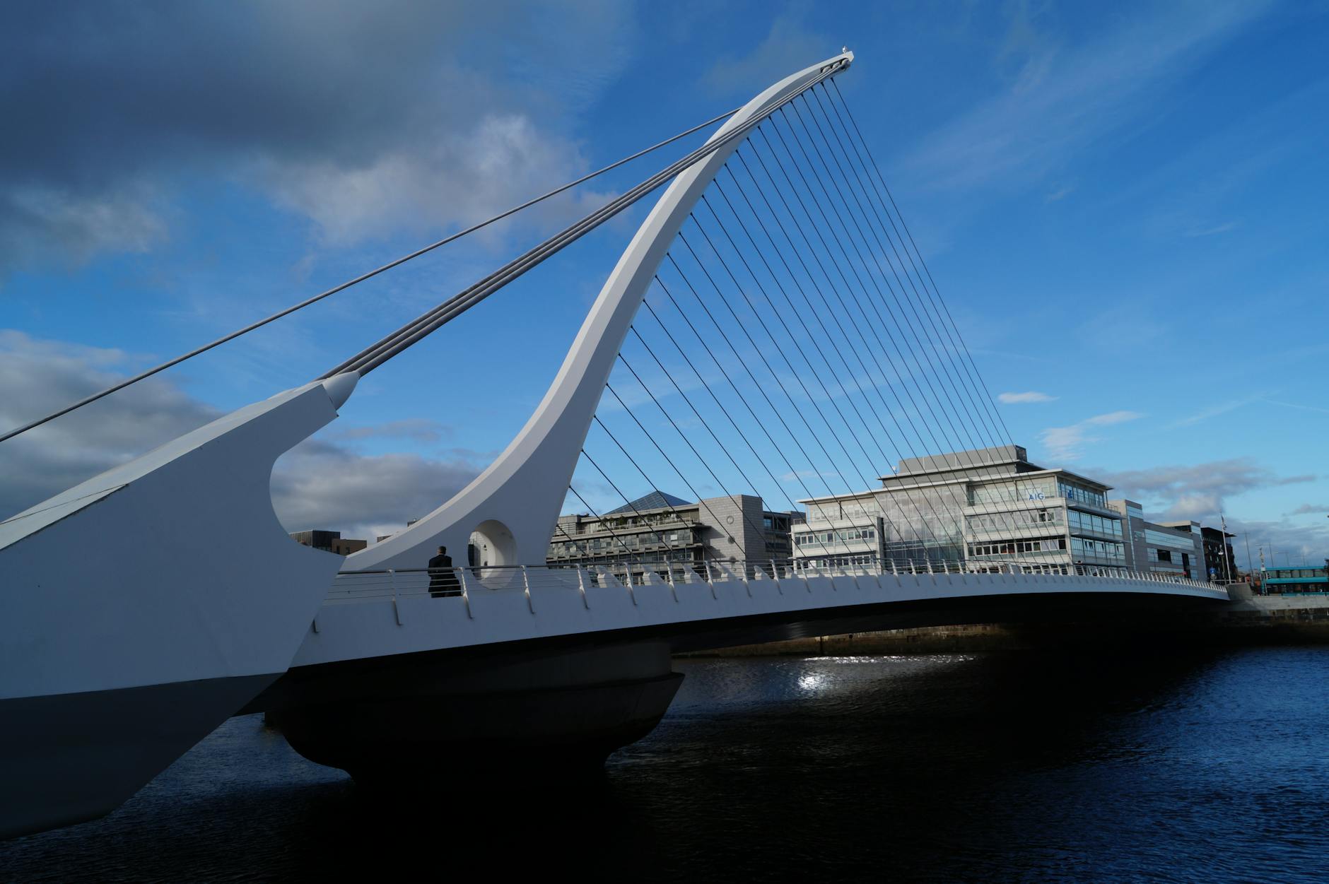 Samuel Beckett Bridge Dublin Docklands