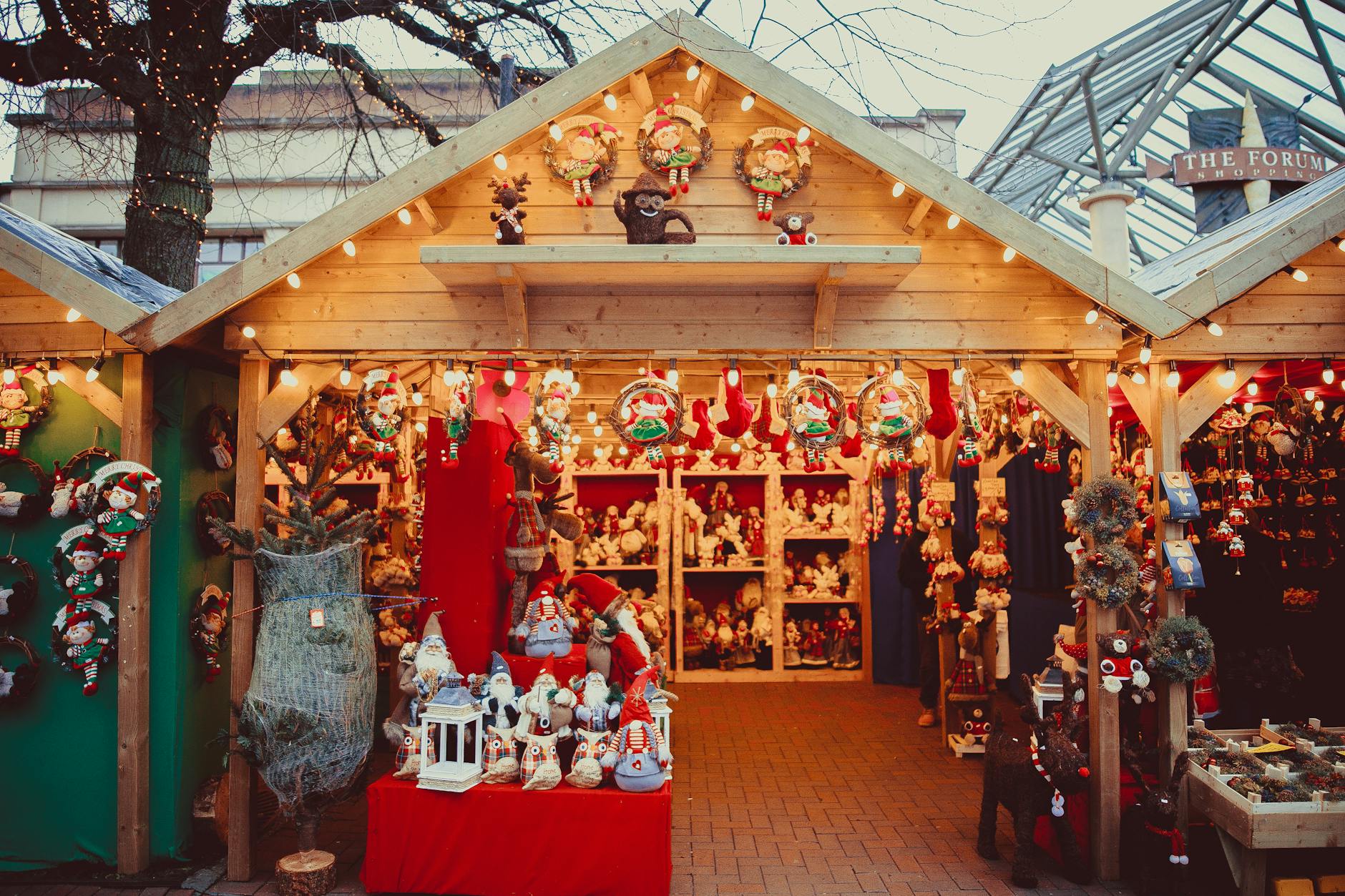 Dublin Christmas market Smithfield
