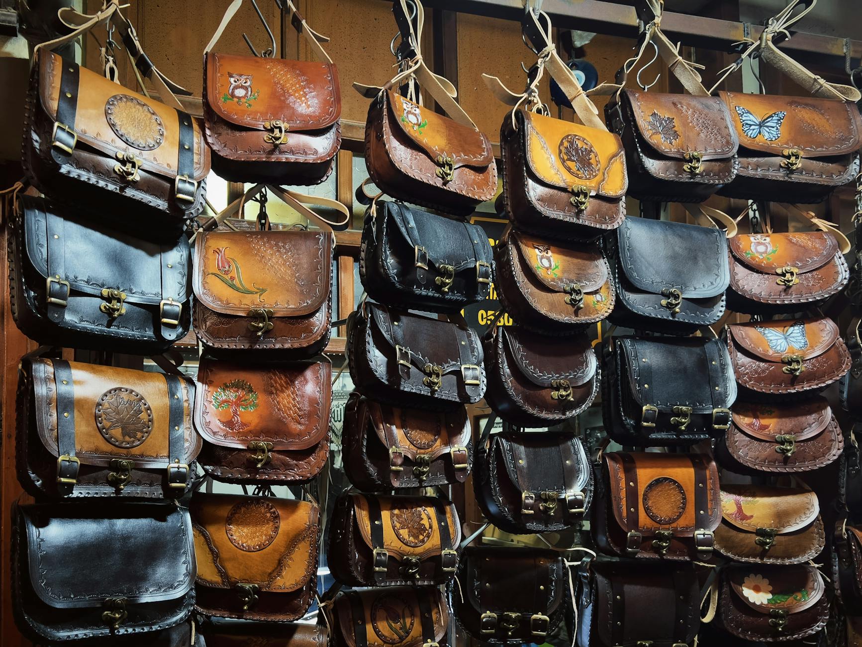 Irish leather craft design