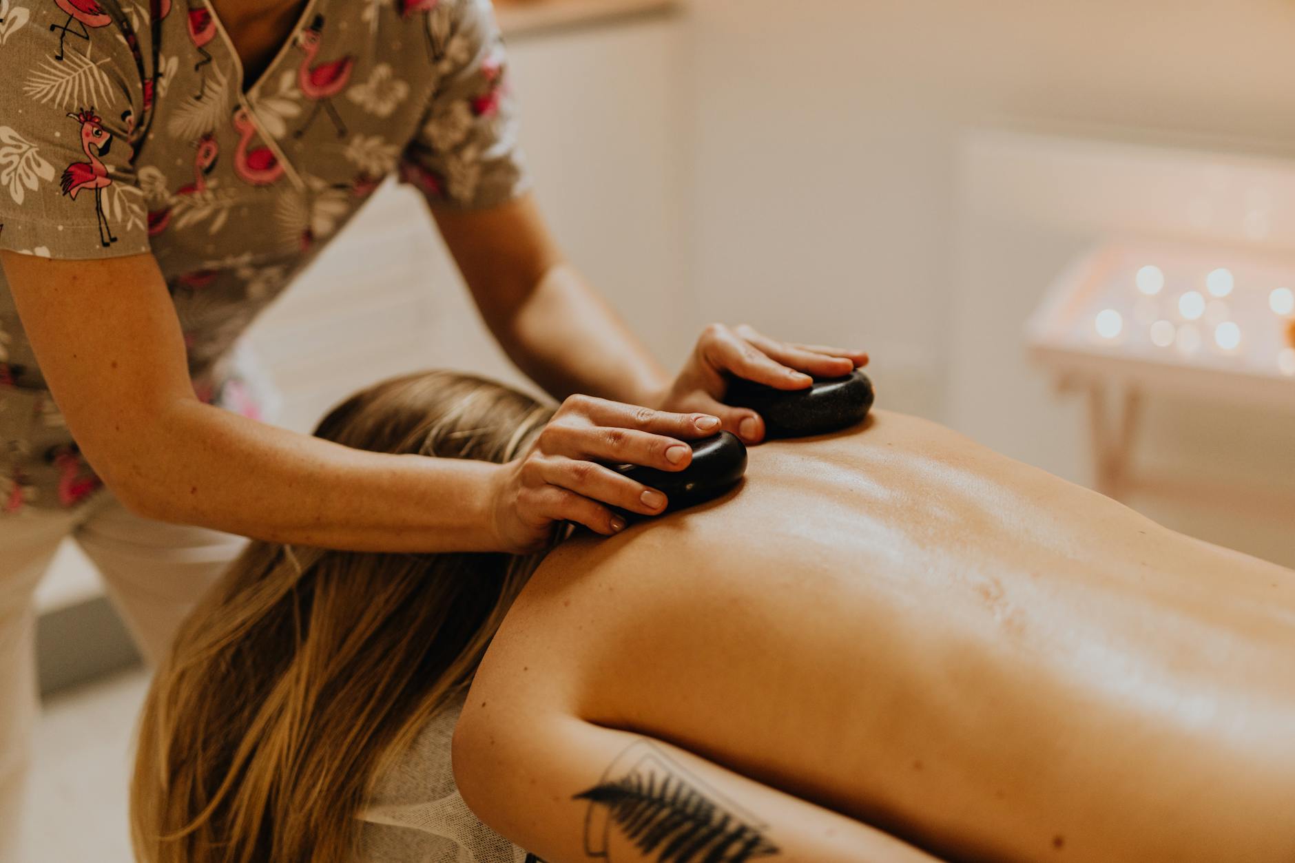 Spa massage treatment Dublin