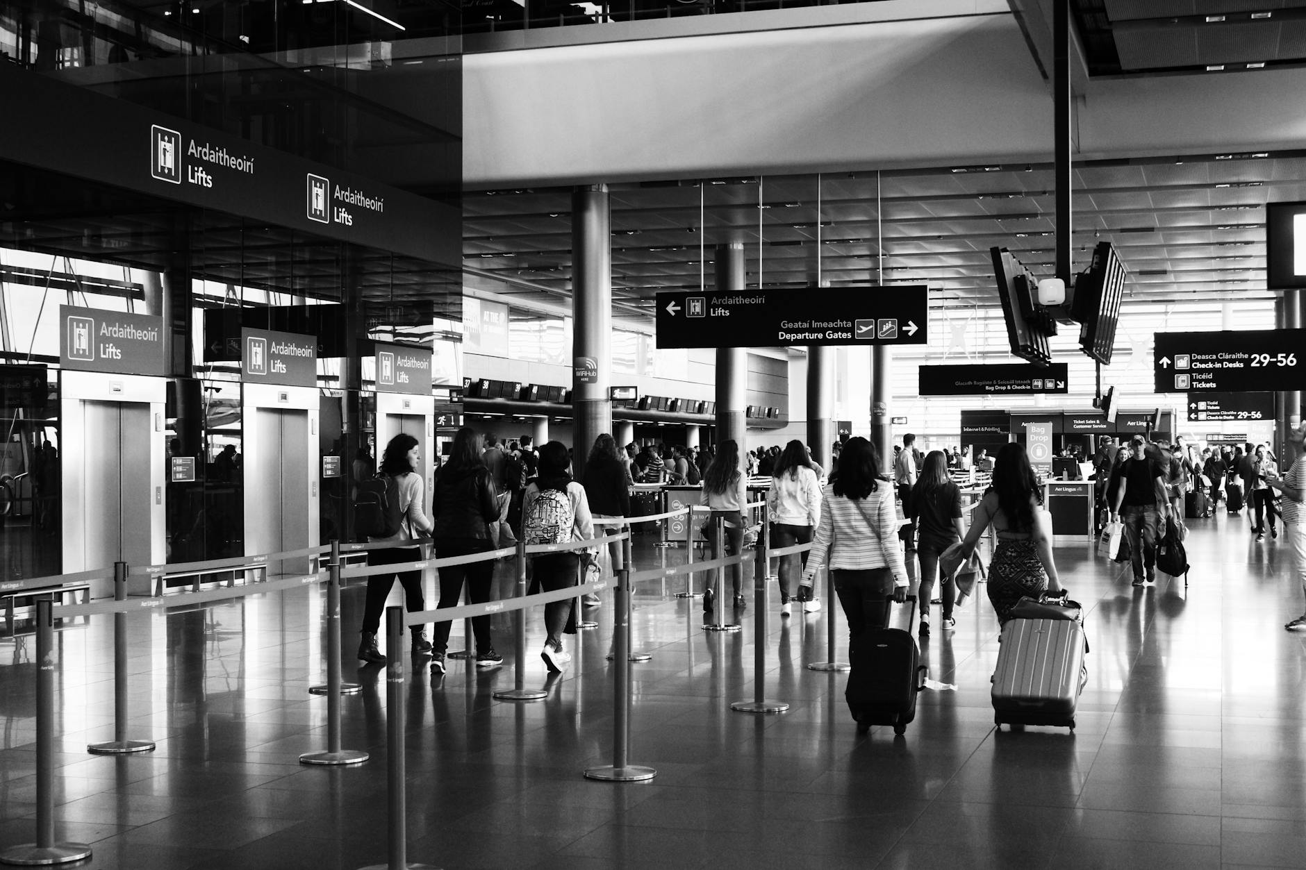 Hotels near Dublin Airport offer 24-hour shuttle service