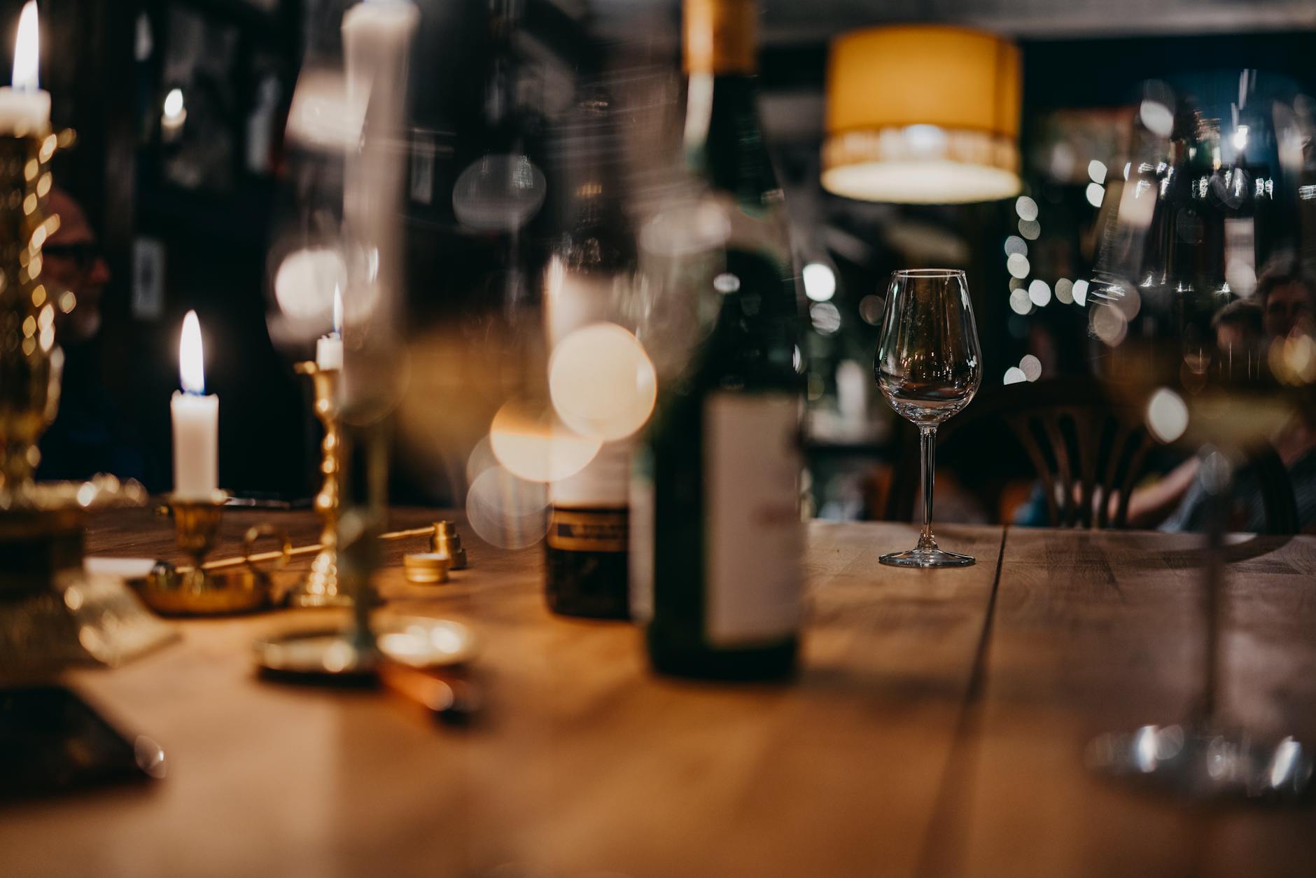 Elegant Dublin wine bar with curated vintages