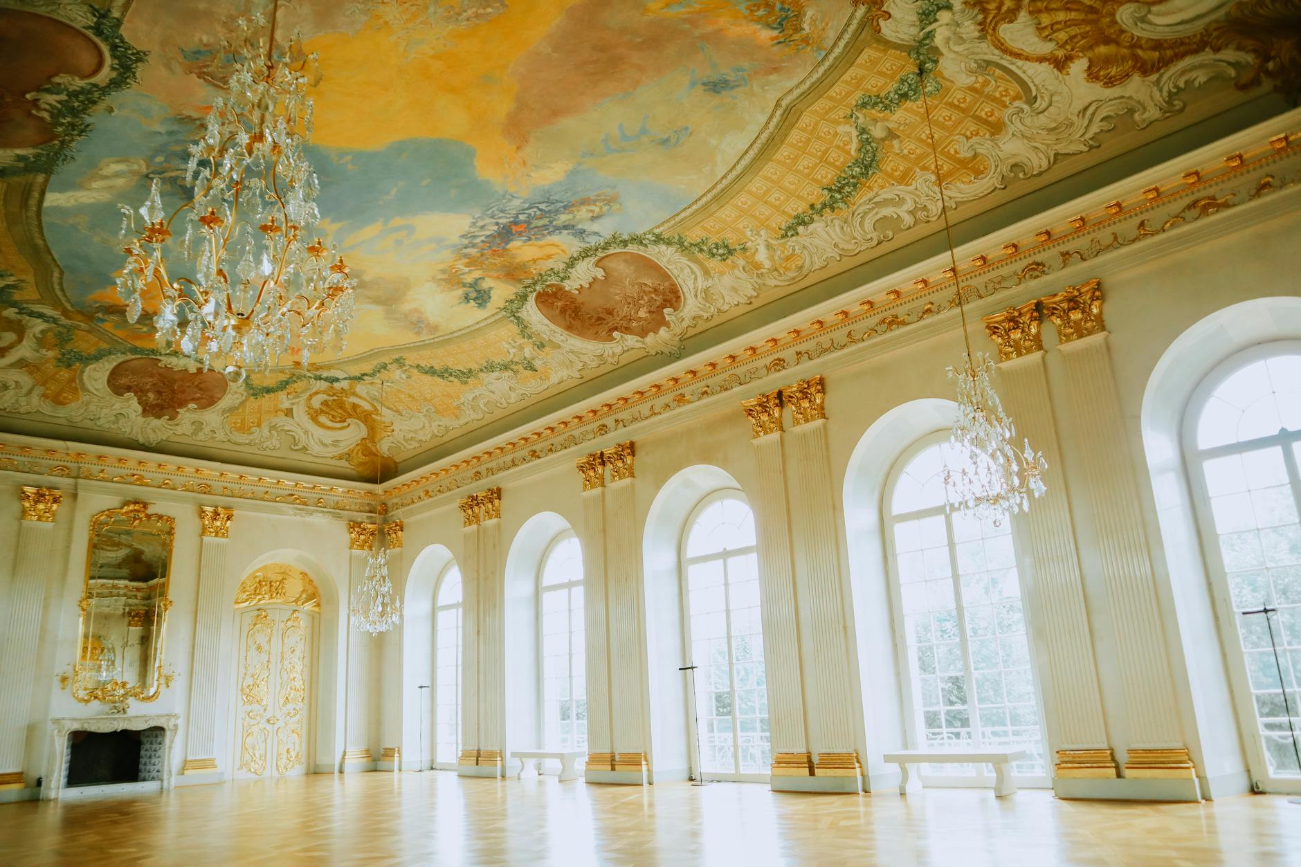 The Throne Room in Dublin Castle's State Apartments