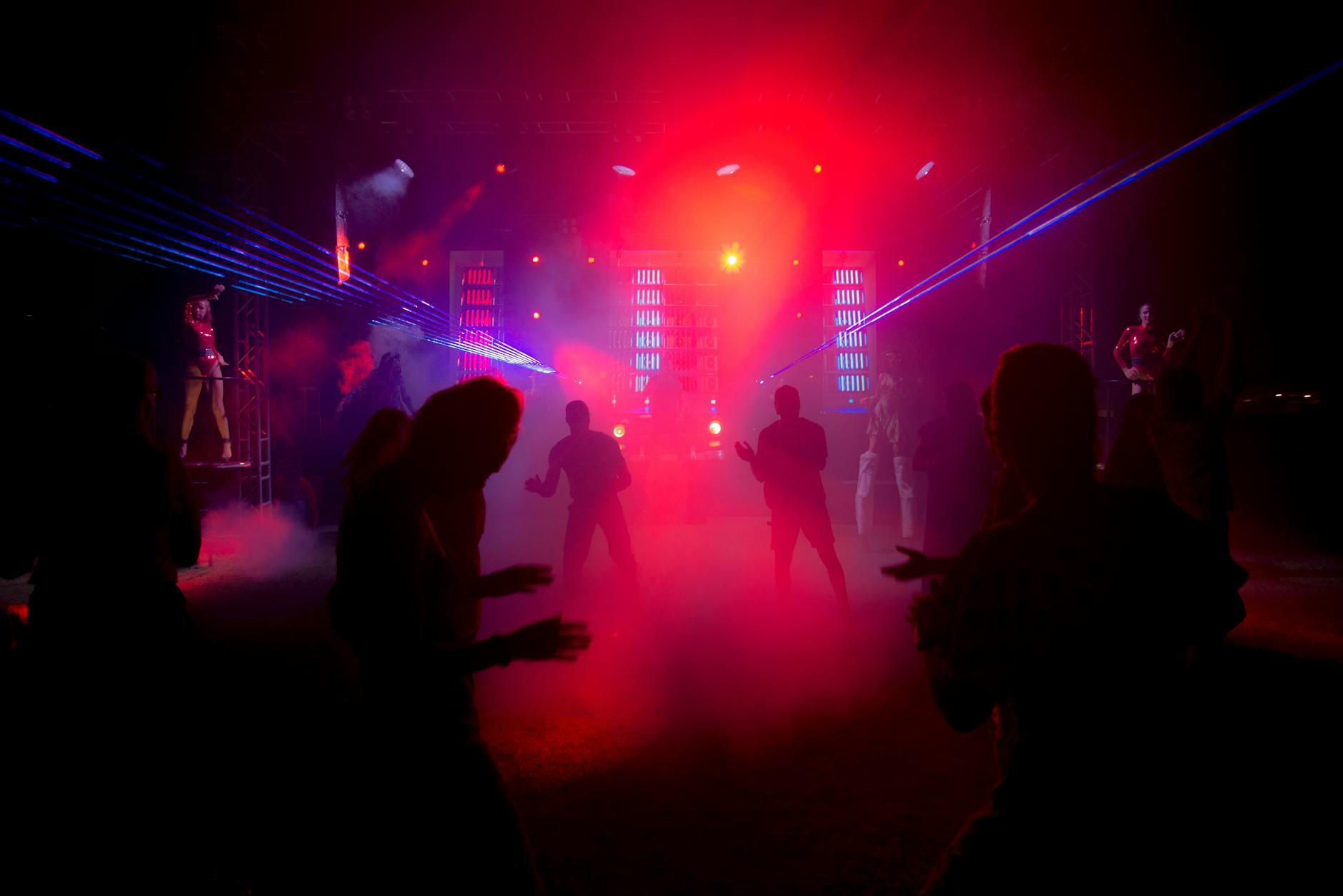Most Dublin clubs invest in production lighting and sound