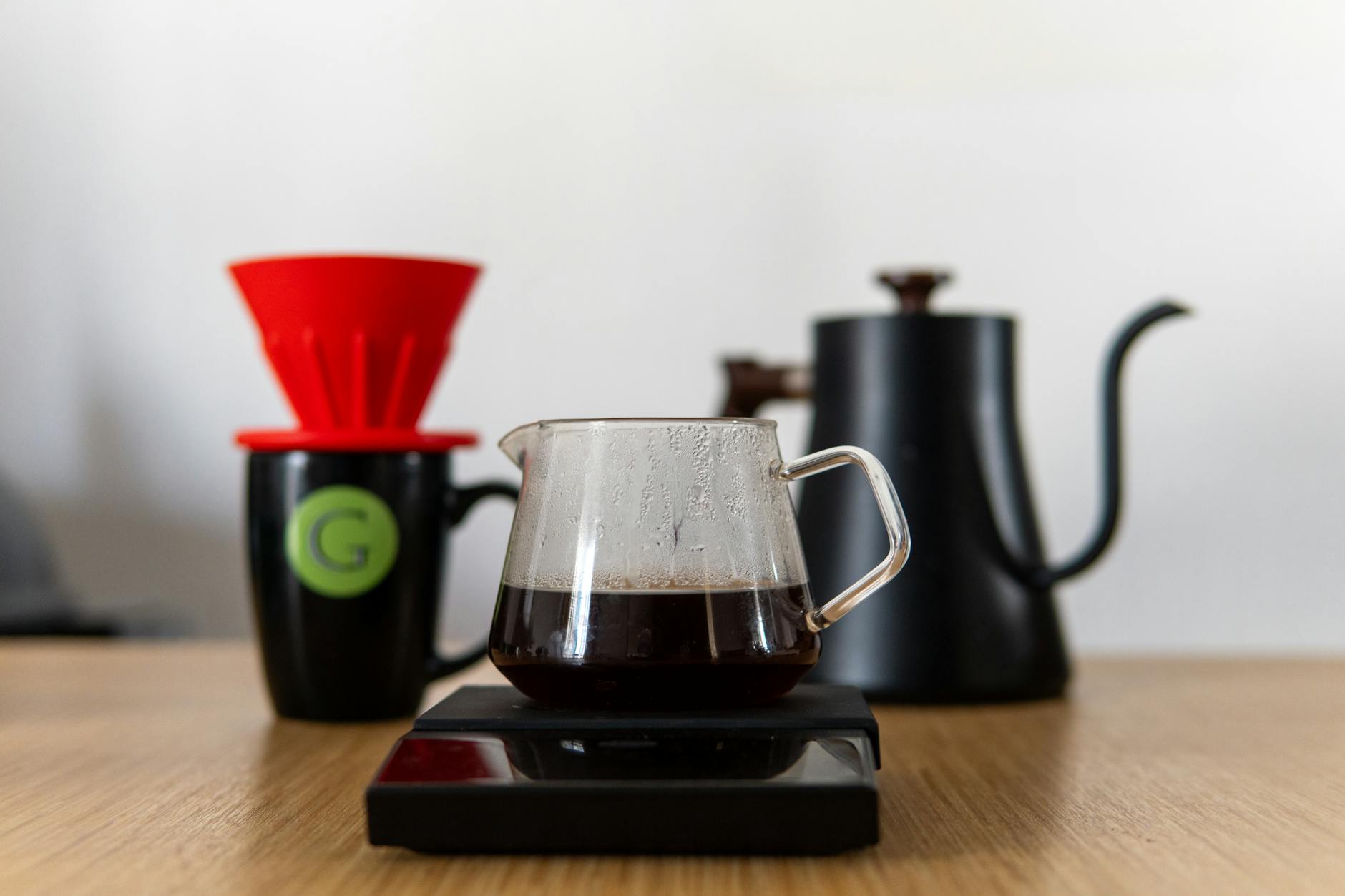 Pour-over filter coffee is on every specialty cafe menu