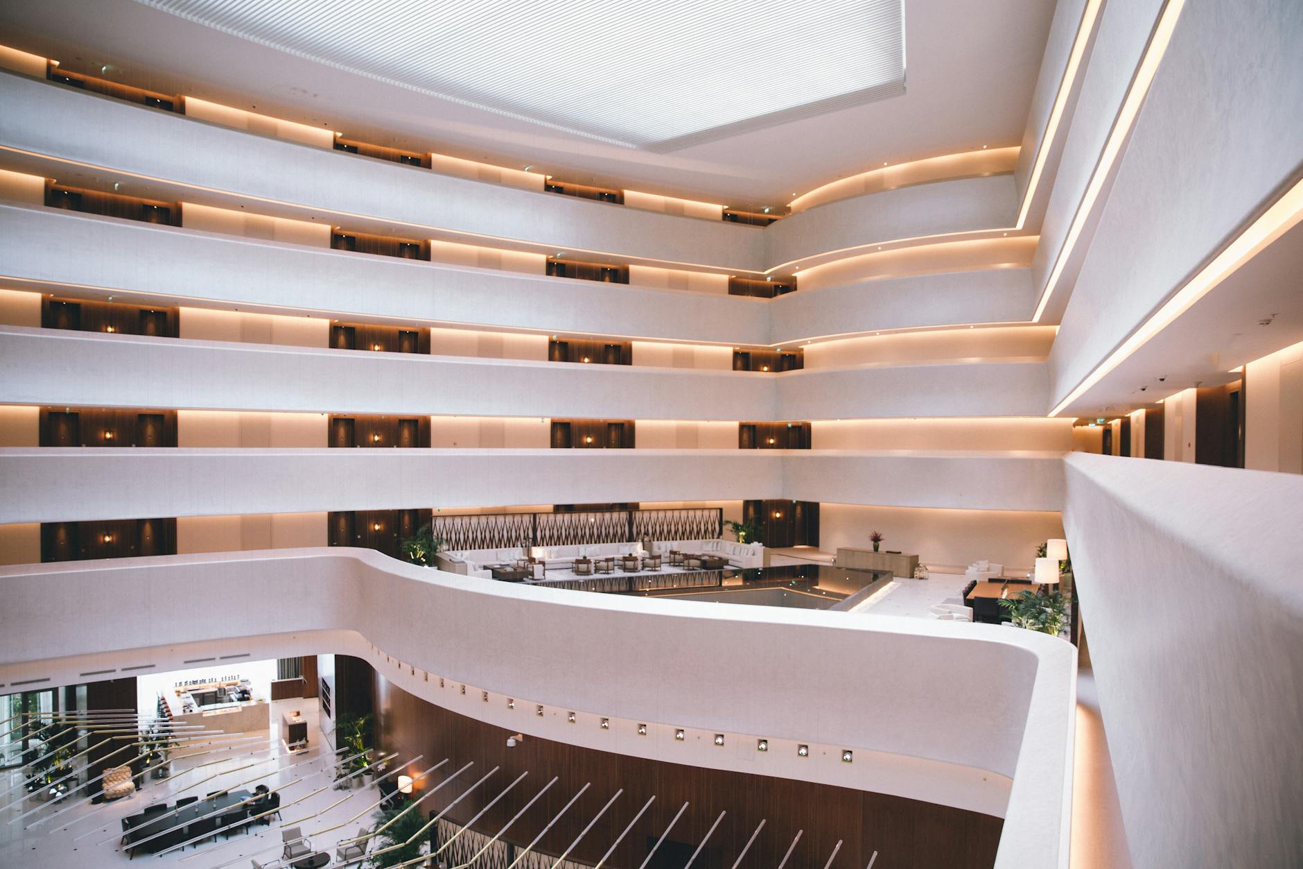 Family-friendly hotel lobbies are central to the experience