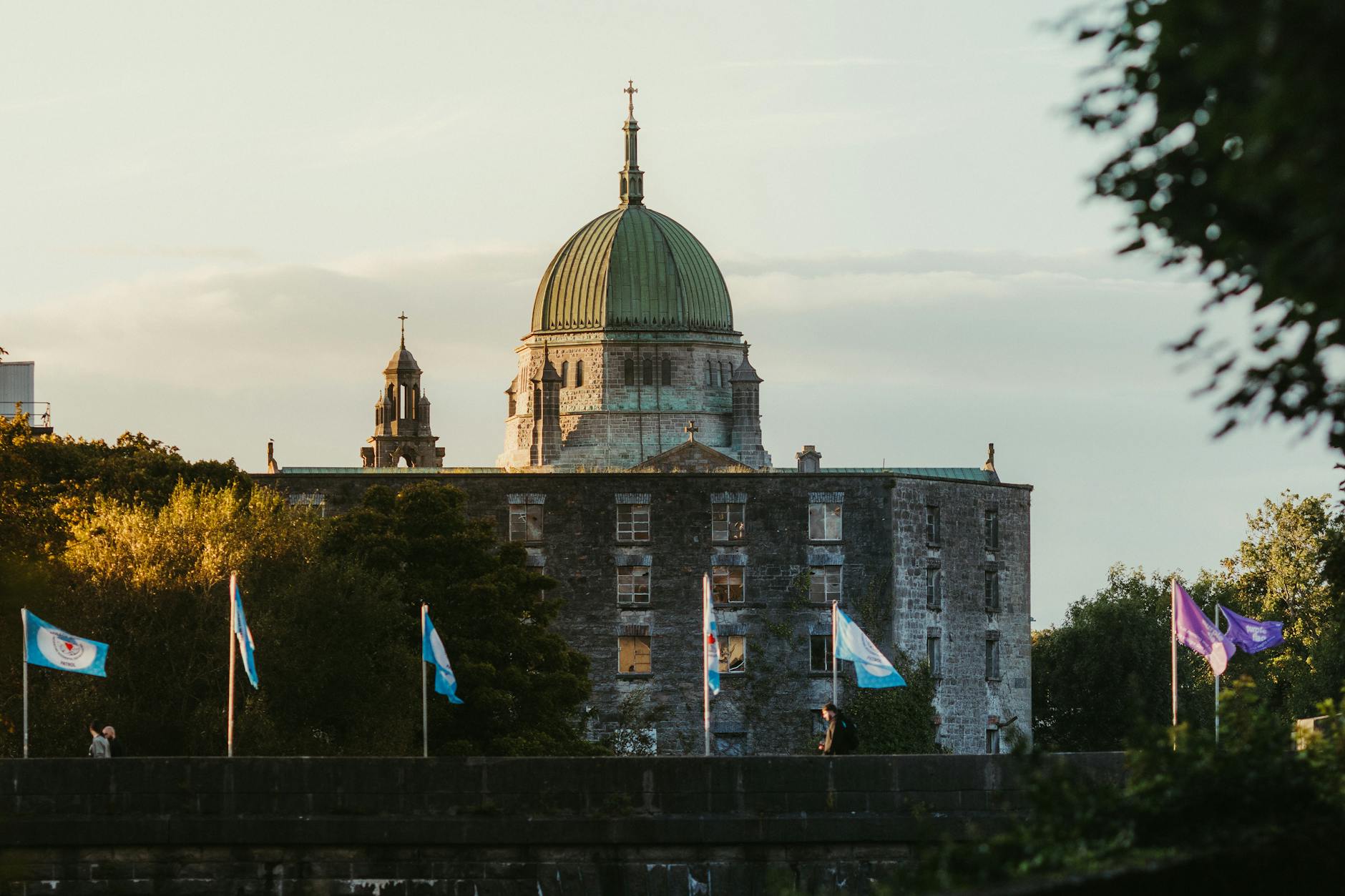 Galway Cathedral with its distinctive copper dome
