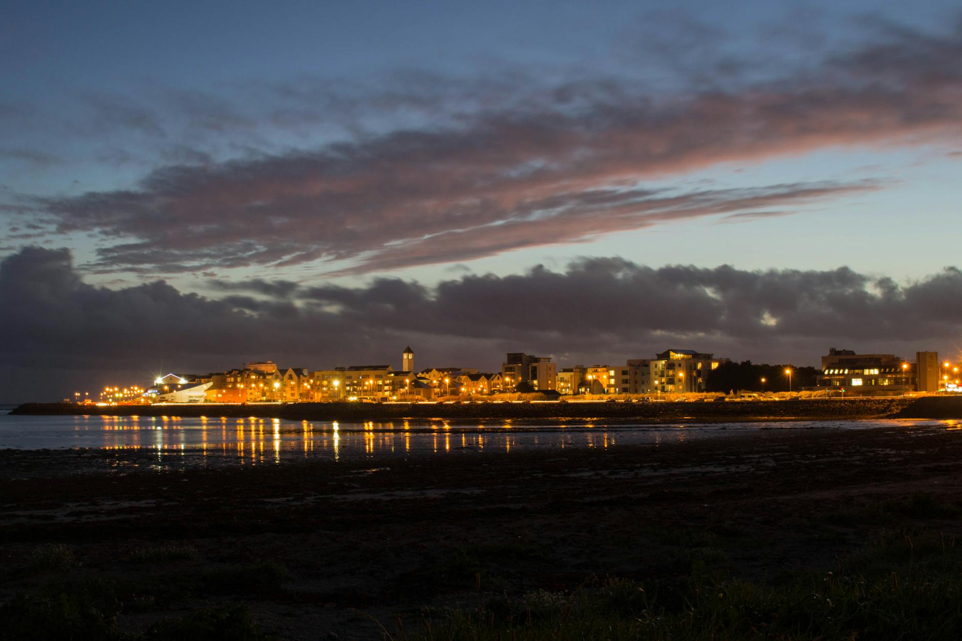 Salthill Promenade outside the city