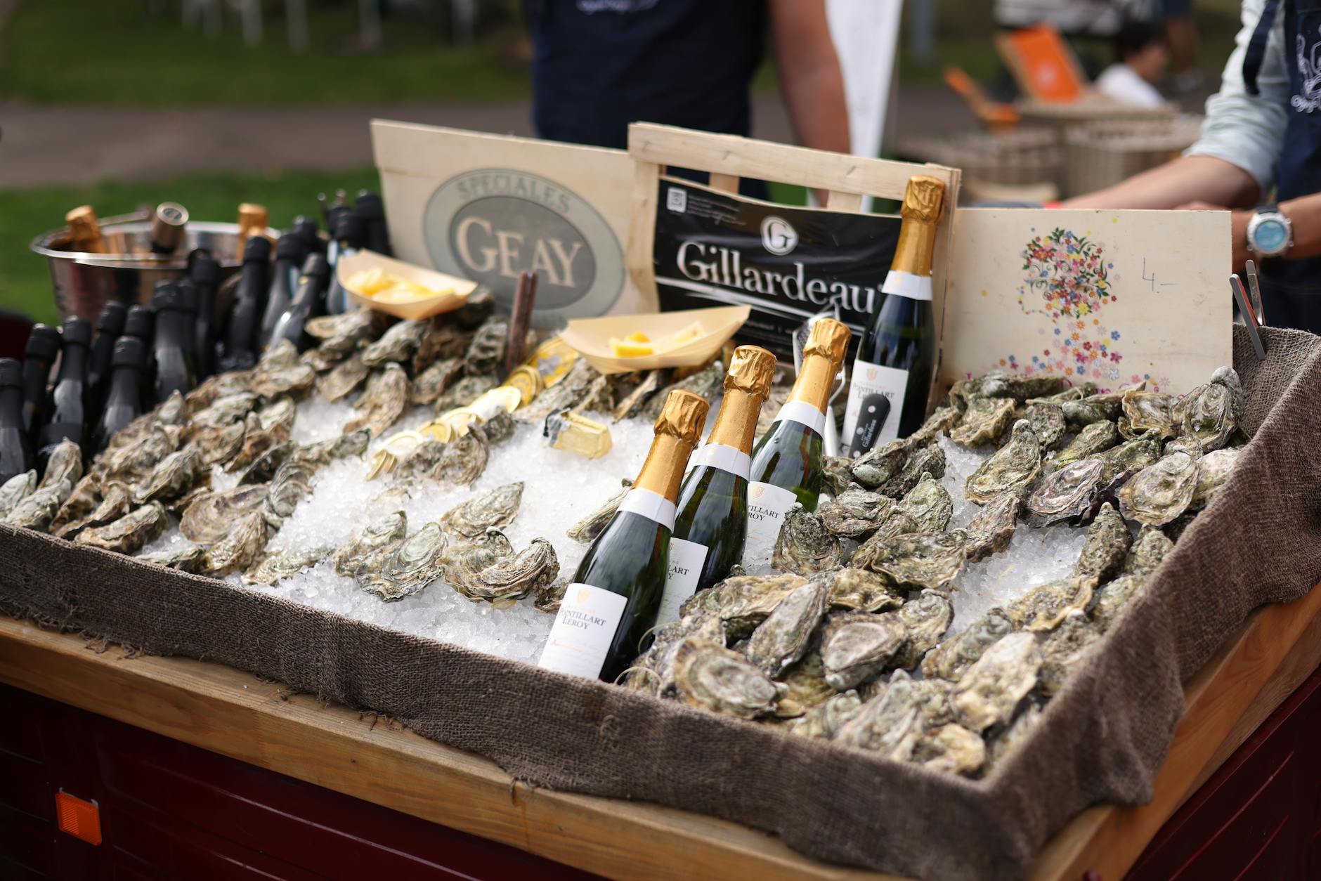The Temple Bar Food Market features fresh Irish oysters