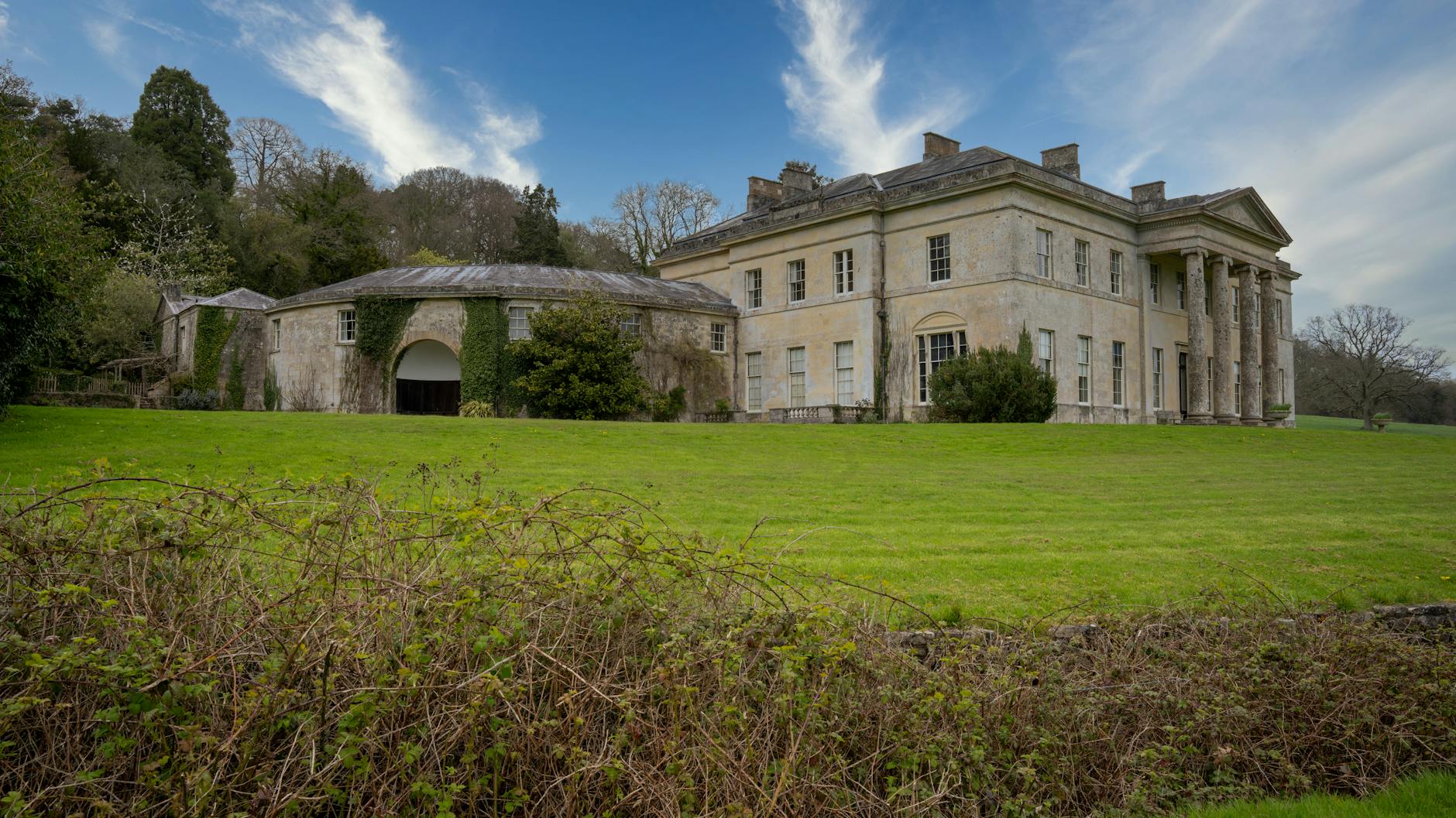 Powerscourt House - 18th-century Palladian mansion