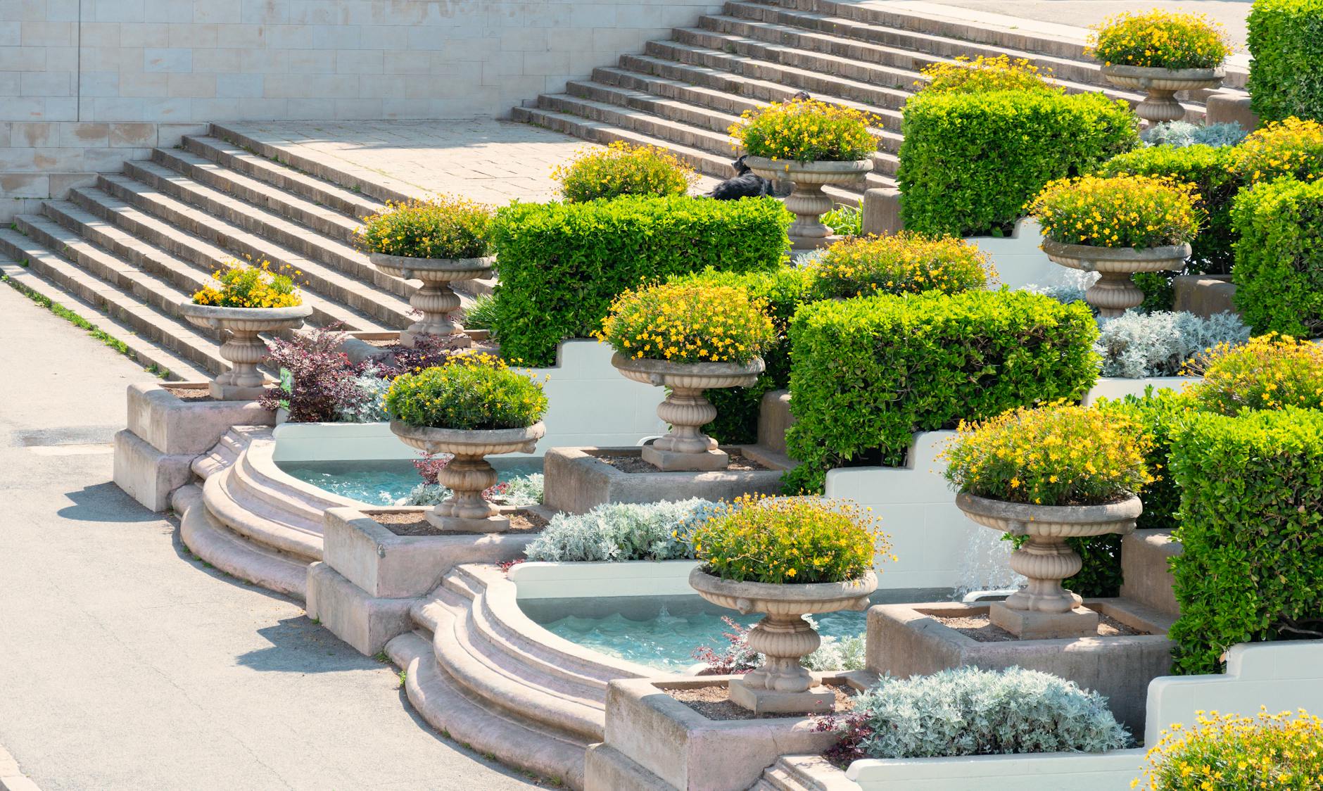 The Italian Garden at Powerscourt