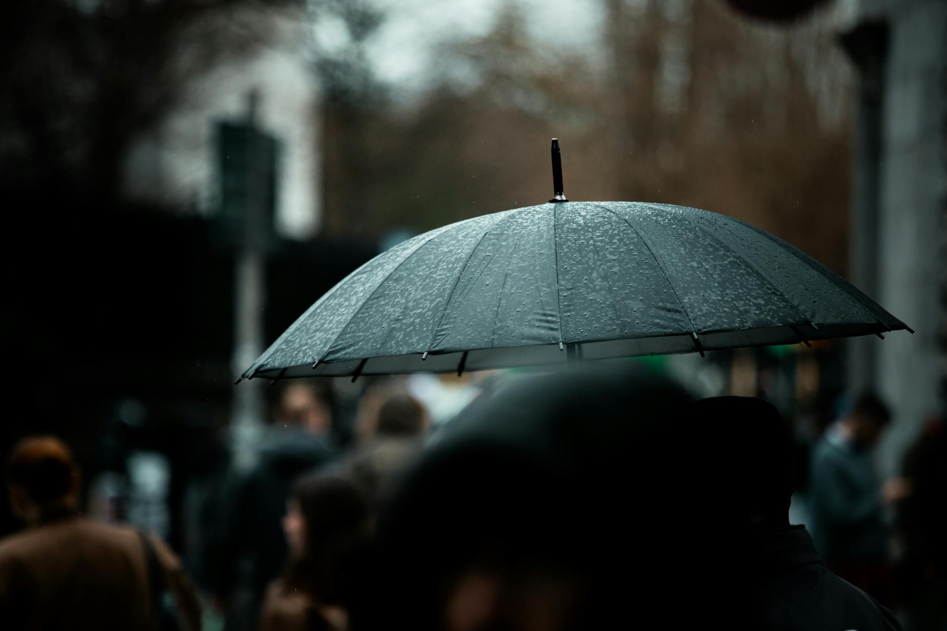 Things to do in Dublin when it rains - rainy Dublin street