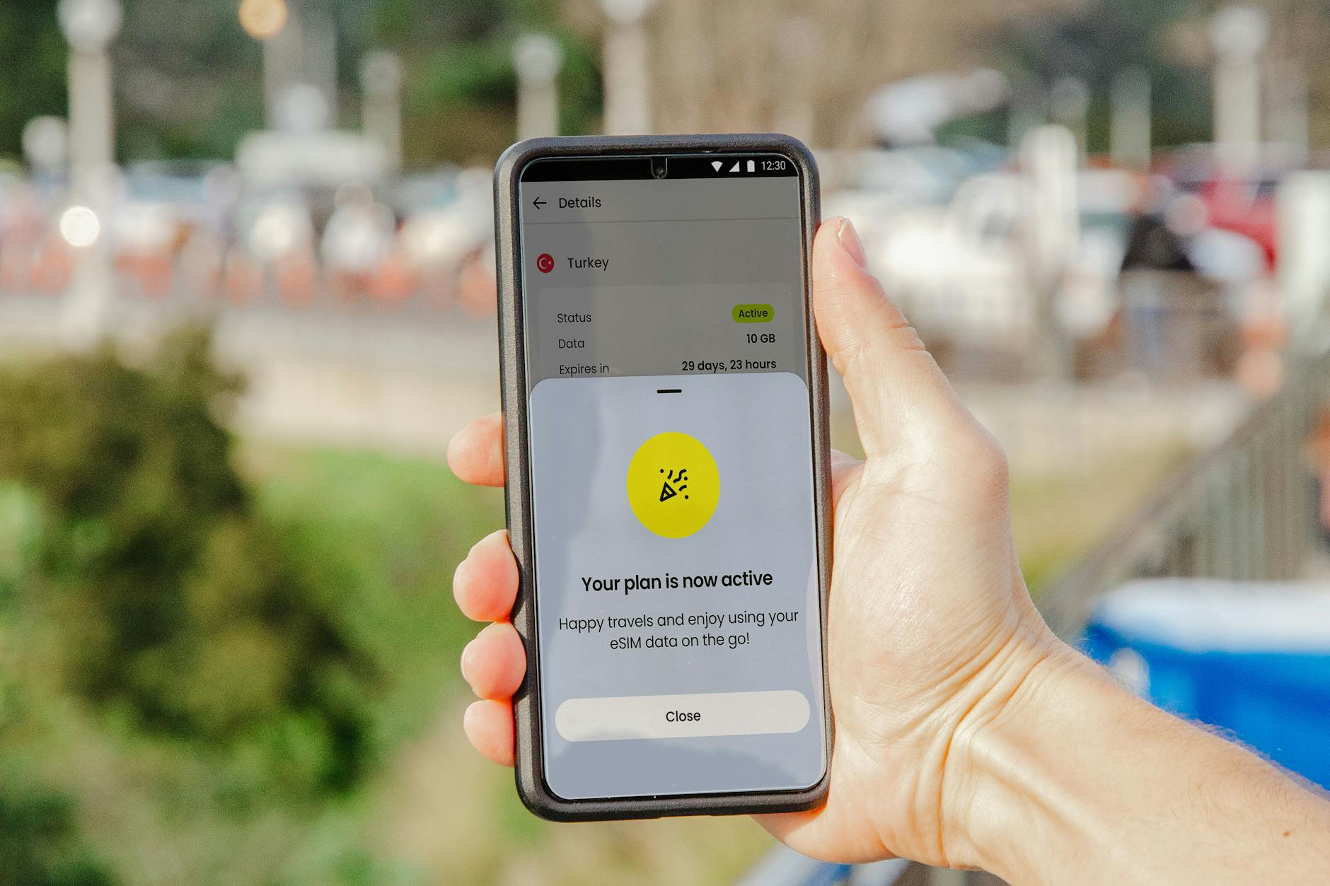 EU roaming for visitors