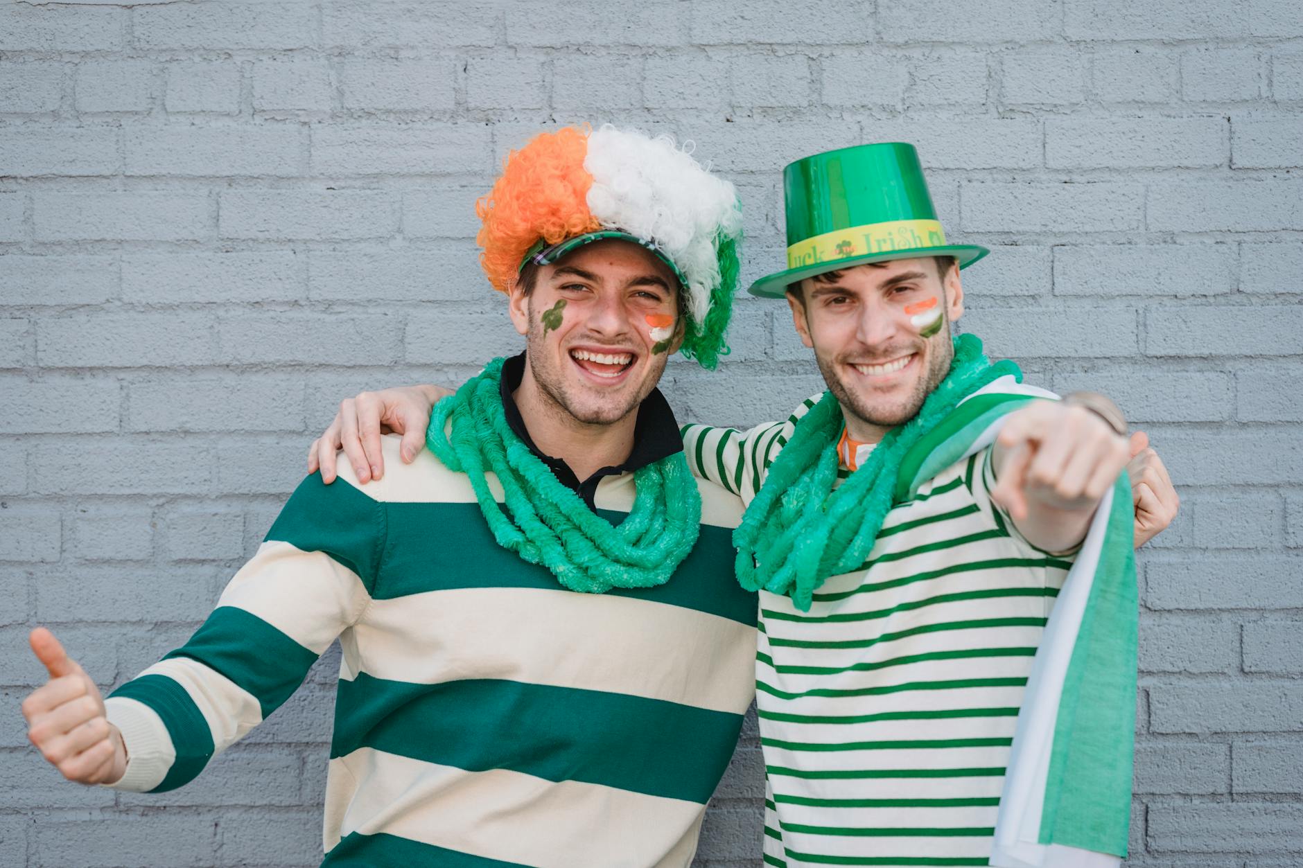 The St Patrick's Day Parade in Dublin city