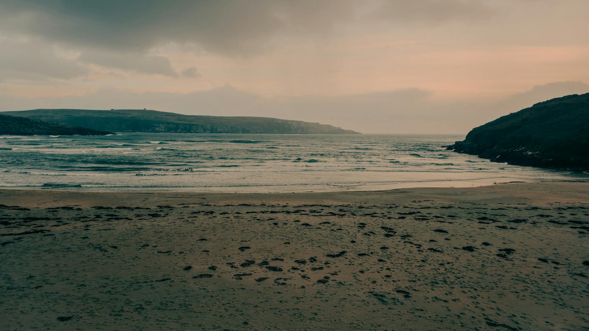 Dublin Bay beaches in summer