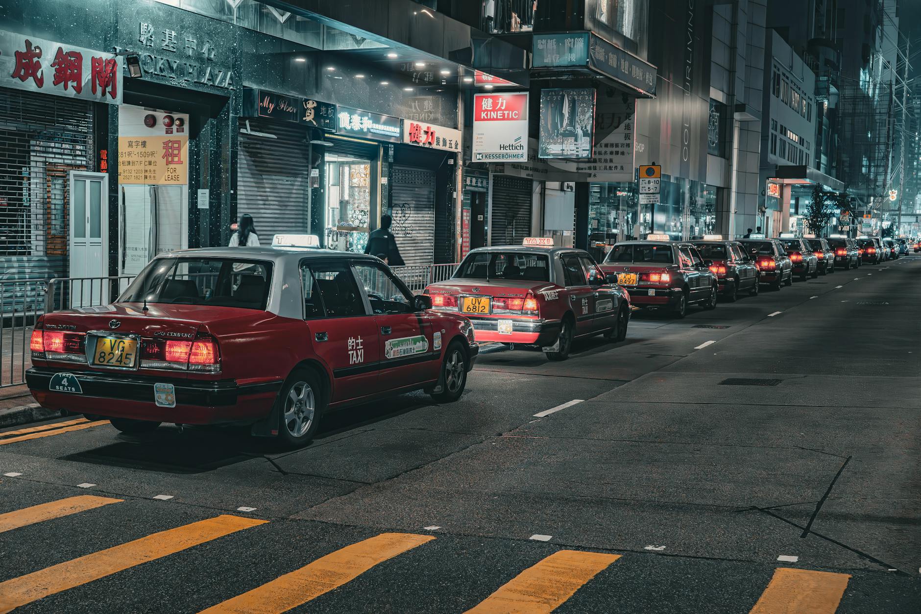 Dublin taxi ranks operate at major hubs