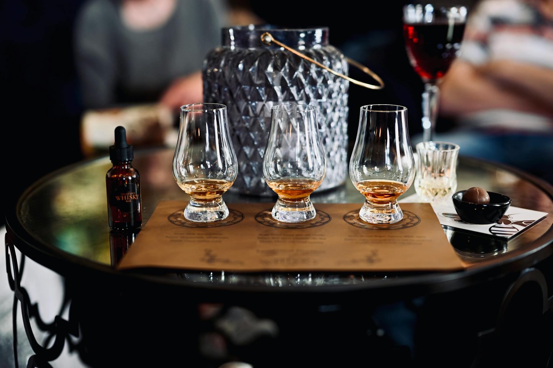 Whiskey tasting flights are the smart way to compare